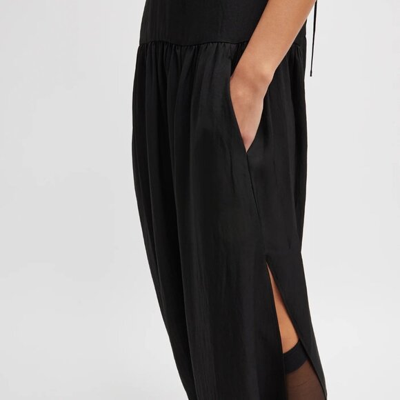 Tibi Jalouise Dress in Black Size 4 - Picture 5 of 9